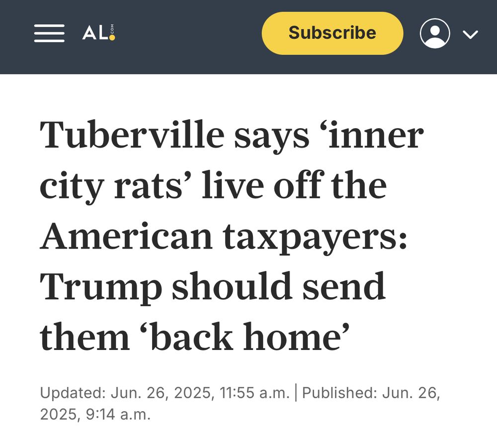 Tuberville says 'inner city rats' live off the American taxpayers:
Trump should send them 'back home'
Updated: Jun. 26, 2025, 11:55 a.m. | Published: Jun. 26, 2025, 9:14 a.m.