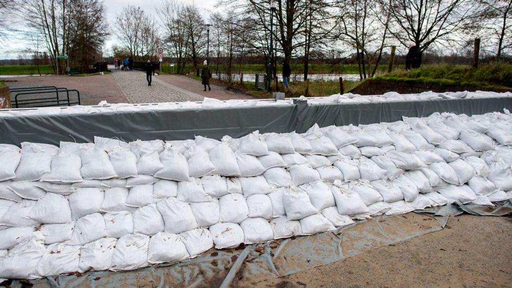 Neid bei Hochwasser-Einsätzen: Feuerwehr: Anwohner stehlen Sandsäcke von Deichen