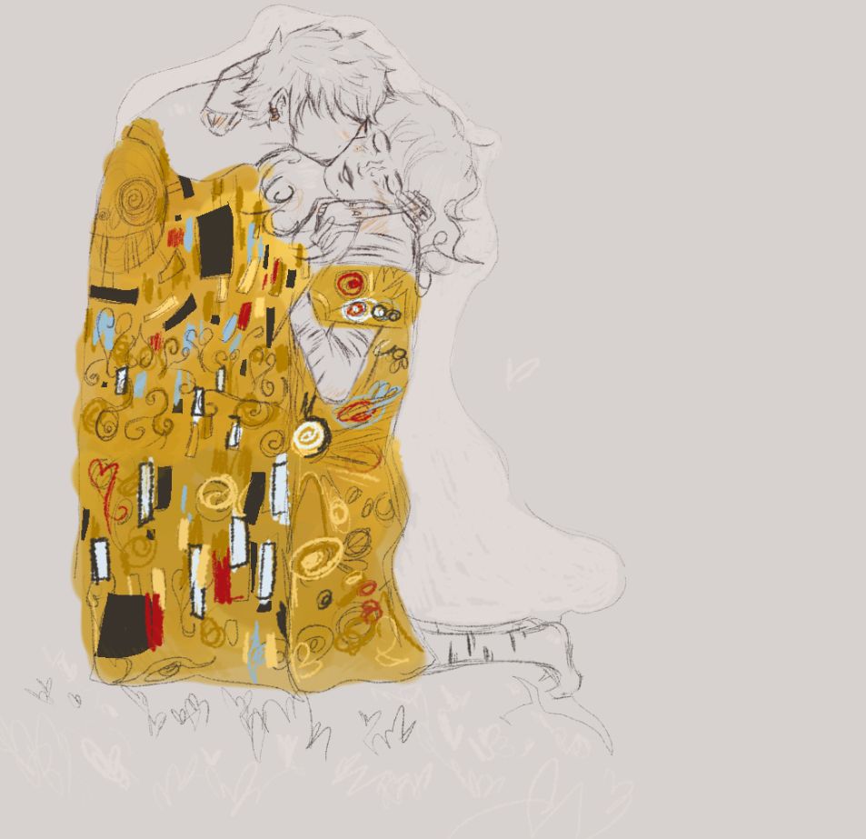 The Kiss (Gustav Klimt) x KannaLaw