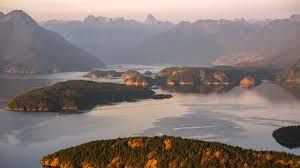 The Sunshine Coast north of Vancouver, Canada