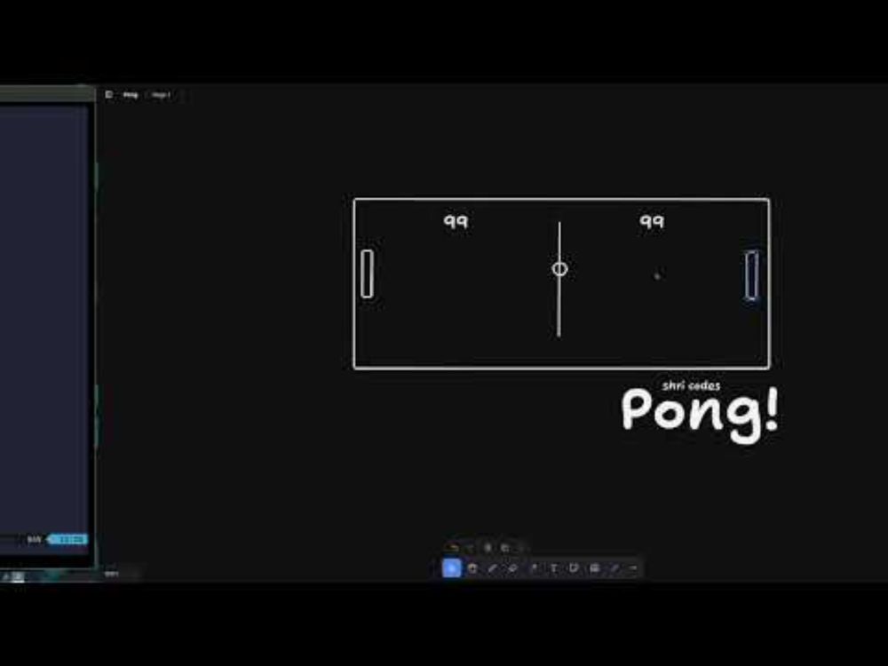 shri codes Pong with Zig with Raylib – Part 1: Draw the Paddles & the Ball