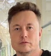 La cara de subnormal del Elon Musk