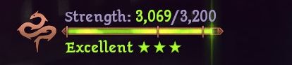 Shadow Dragons Strength: 3,069/3,200
Excellent