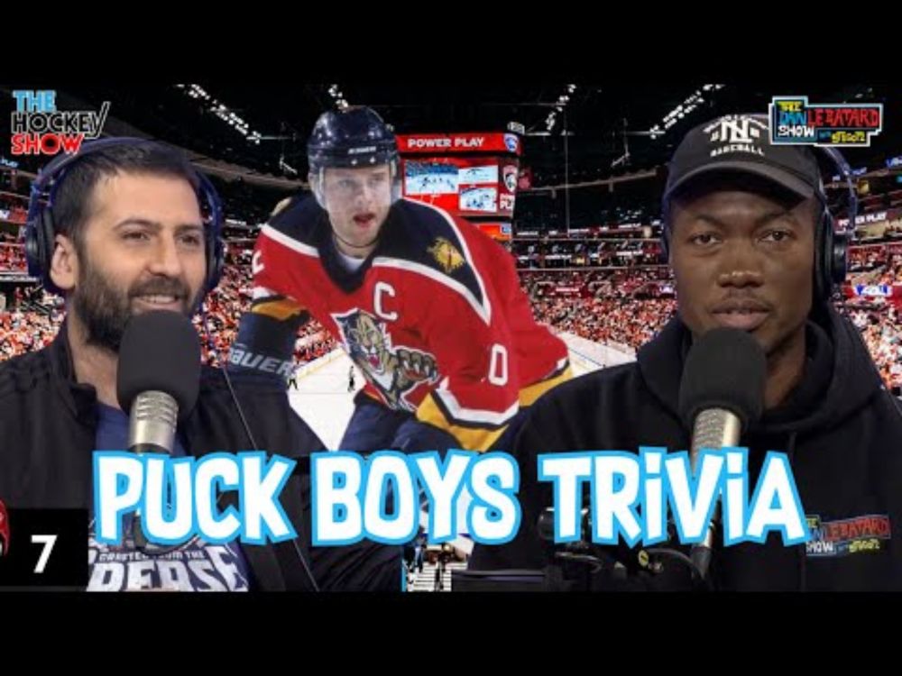 The Hockey Show Competes in Panthers Trivia | The Dan Le Batard Show with Stugotz