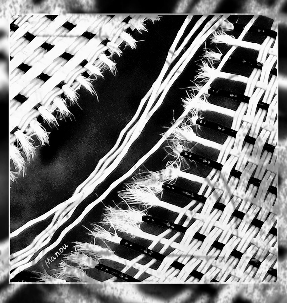 Photo of ripped textile, my version of today's humans. 