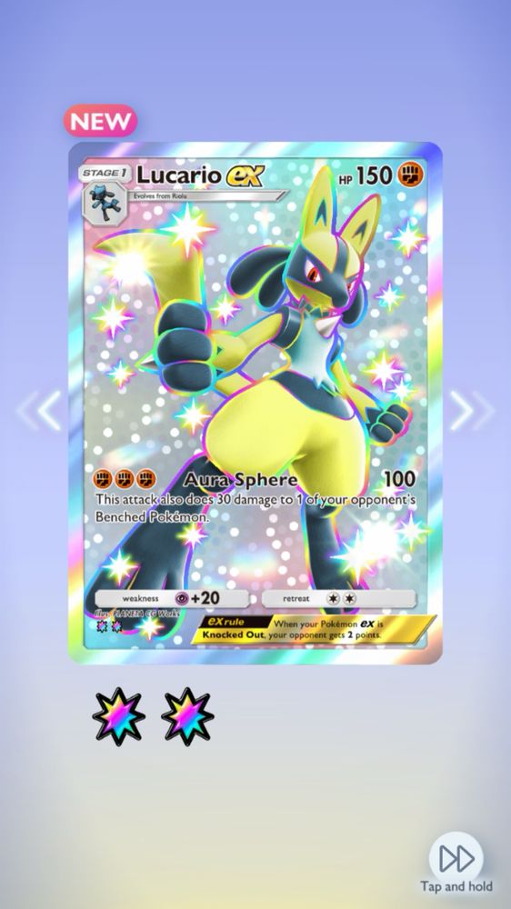 Full art Shiny Lucario EX