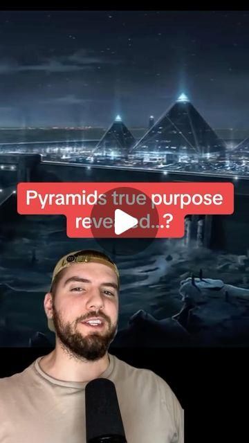 One filip zedeba making "claims" about the true purpose of the pyramids