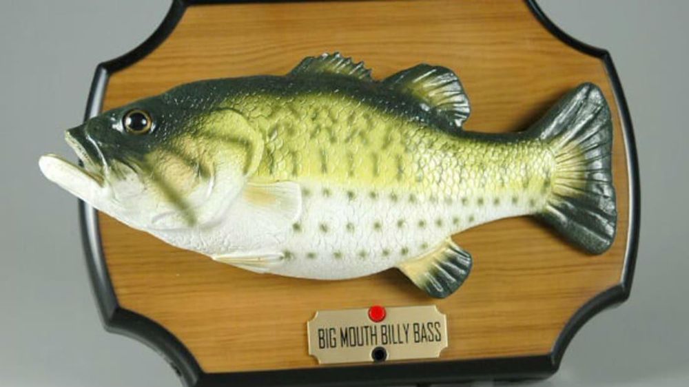 Billy big mouth bass, the singing mounted fish 