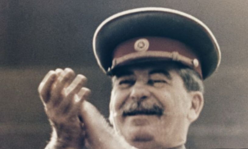 Stalin applauds 