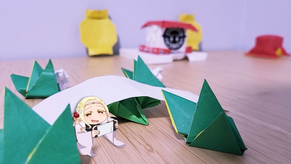 A shot from "The Warm Dancing Lights of Otaku Elf's ED"