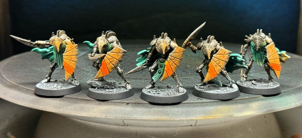 Robot Legion miniatures from One Page Rules. 