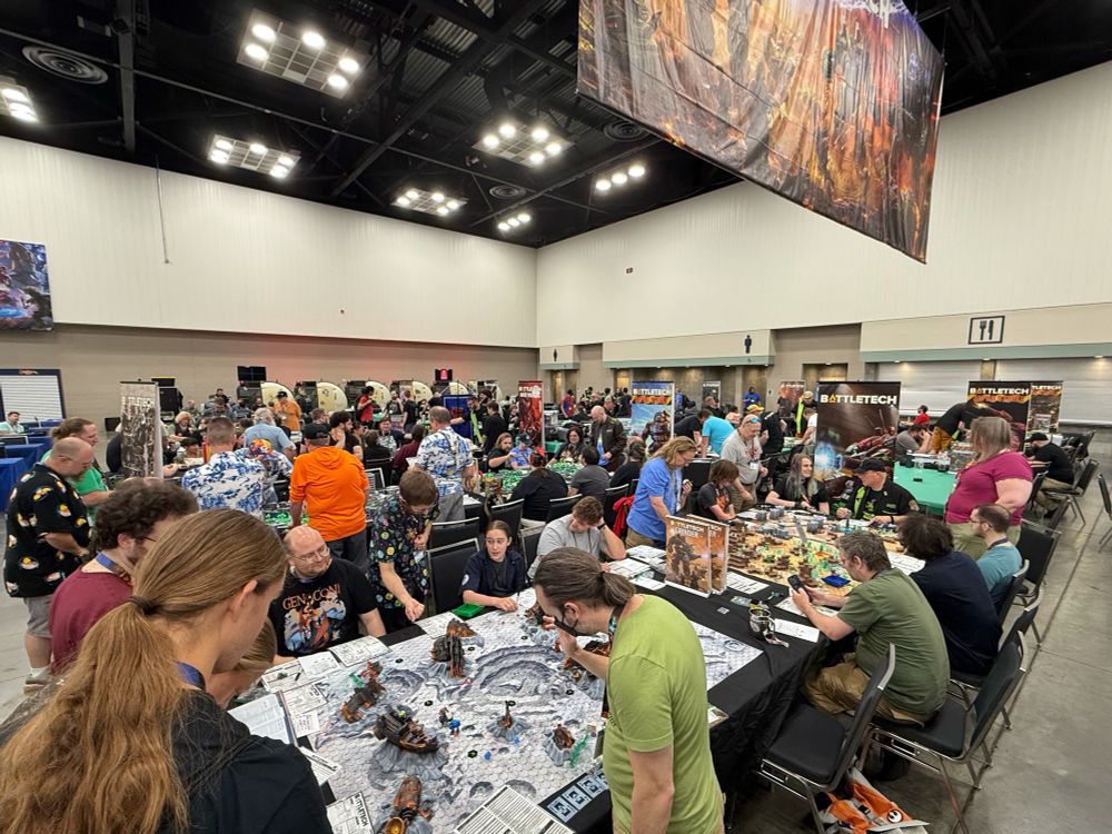 A lot of Battletech players at Gen Con