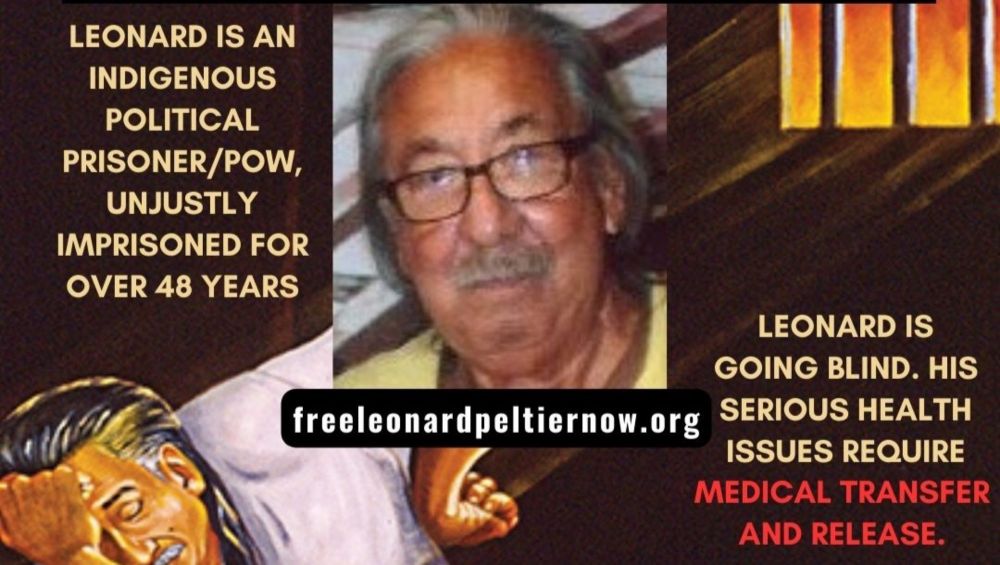 Donate to Help Leonard Peltier get MEDICAL CARE & FREEDOM, organized by Leonard Peltier Official Ad Hoc Committee