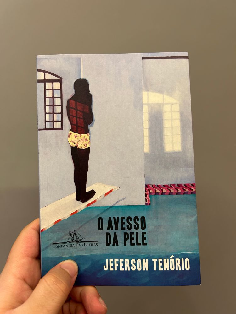 Capa do livro “O Avesso da Pele” do autor Jeferson Tenório 