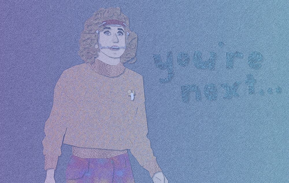 A lil' fanart of Ruth Fleming as depicted by Lauren Lopez.