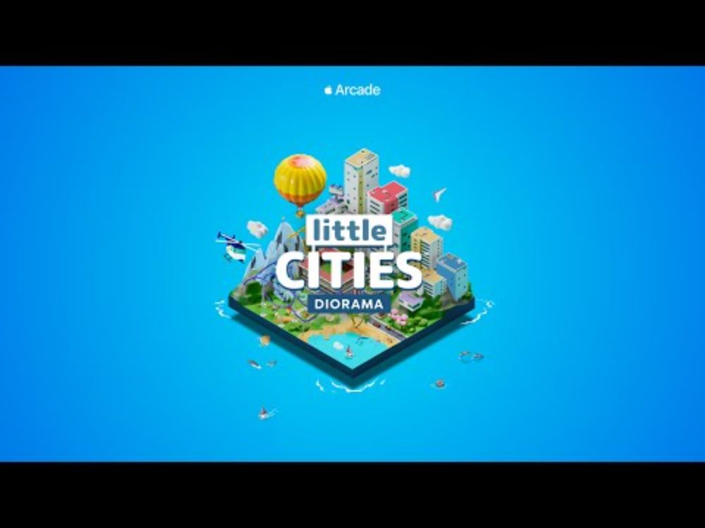 Little Cities: Diorama Apple Vision Pro Launch Trailer