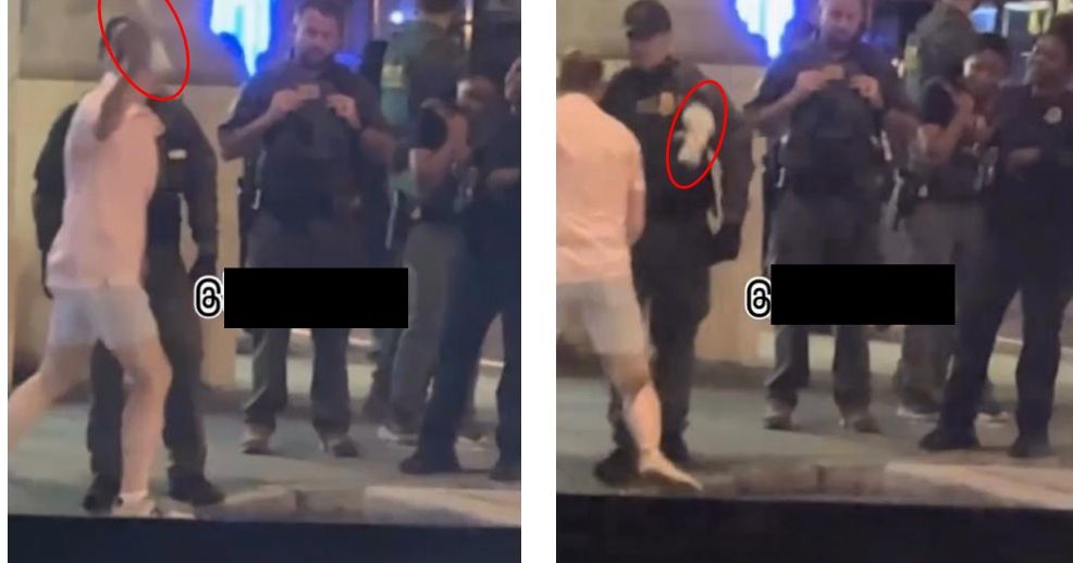 Sean Dunn, who worked as a Justice Dept. lawyer, admitted he threw a sandwich at a Customs and Border Protection officer deployed in D.C.