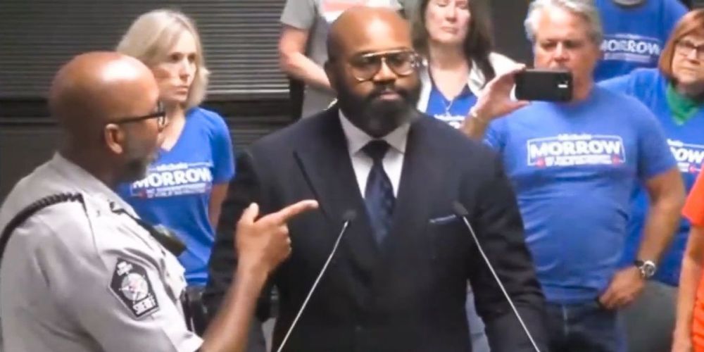 Watch: 'Book-banning pastor' handcuffed during meltdown at NC school board meeting