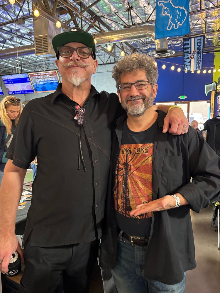 Goofy picture of me (Marc Oxoby) & Shwa Laytart.