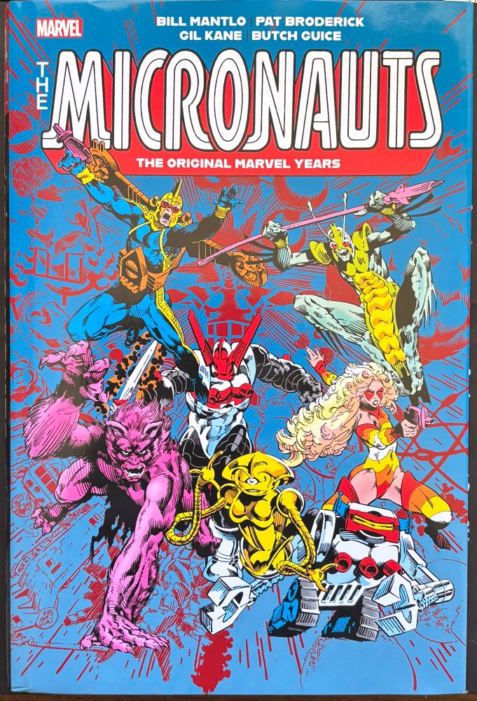 Micronauts: The Original Marvel Years Omnibus Vol. 2 cover by Michael Golden