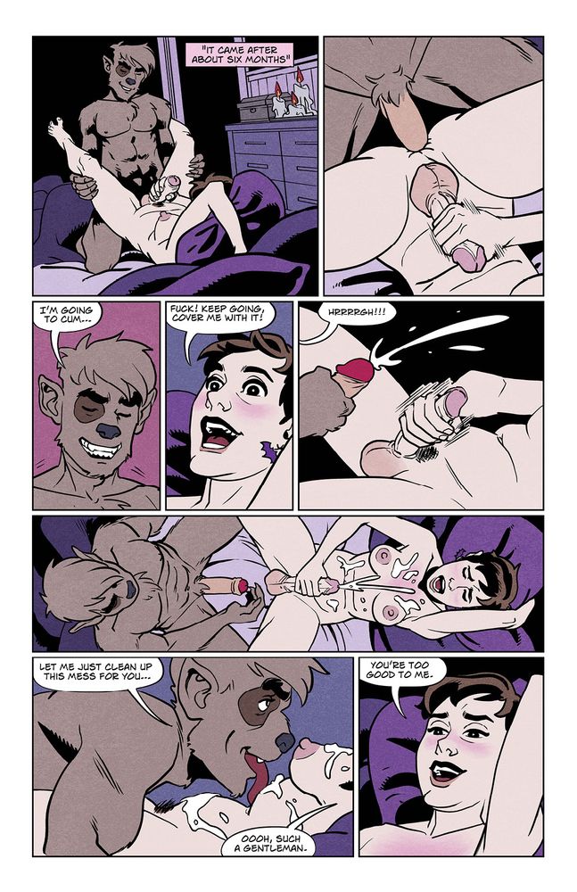 Page 4 of Love Duds. Page 2 of Love Duds. Werewolf and transgender female sex.