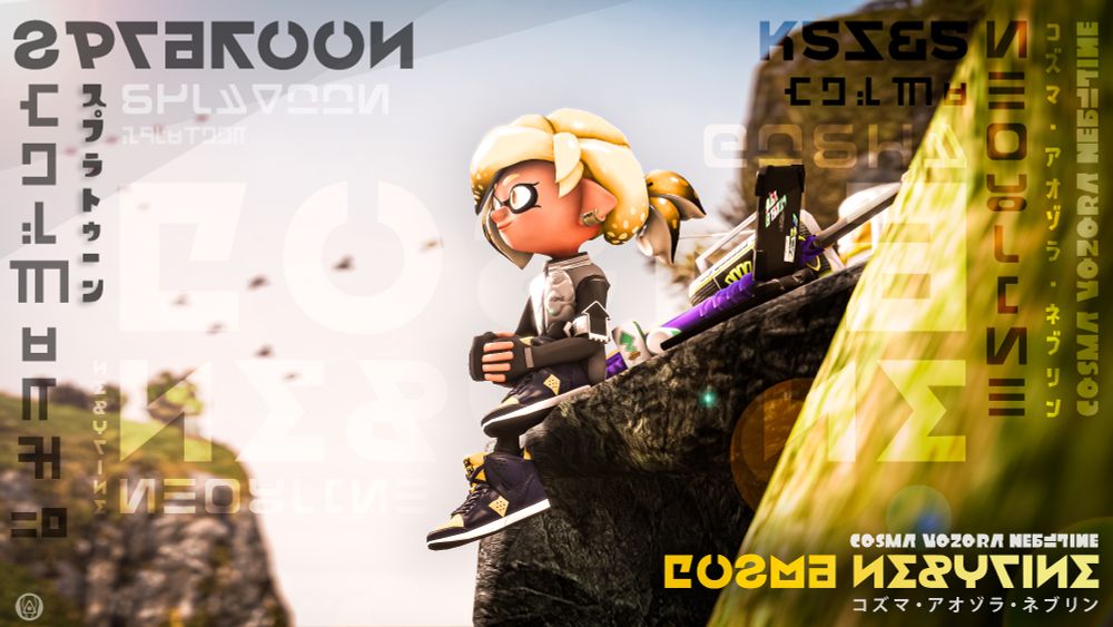 Cosma Aozora Nebuline

Age: 20

 

The dreamer with a telescope and star maps pinned all over her bedroom. Studies aerospace engineering (or astronomy) and talks about the moon like it’s her soulmate. She’s in that phase of reckless wonder half-serious about building her own rocket.



Personality:

Curious, enthusiastic, and always looking up — literally. Cosma is that friend who sends 3am messages about meteor showers and texts “I FOUND A PLANET THAT REMINDS ME OF YOU.”

She’s intelligent but not always grounded — sometimes too lost in her head or theories. She’s obsessed with space, stargazing, sci-fi, and believes humans belong among the stars.



She tends to bounce between hyperfocus and forgetfulness but her energy is infectious. Cosma encourages others to dream bigger.

 





Likes: Telescopes, sci-fi films, journals with constellations on the covers, space-themed snacks, building models



Dislikes: Pessimism, cloudy nights, being told “that’s unrealistic”



Secret Strength: Her optimism and star-bound thinking often bring solutions no one else considers

 

OC Formally @OfficialPoncy under the name Cosma



Splatoon Inkling Typefaces by frozenpandaman

Splatoon Round Script Typefaces by jacebeleren
Splatoon Deepsea fonts by Kirbypost-Generator

Splatoon Alterna Script Typefaces by addnin

Splatoon Square Typefaces and Sign Types by ardnin (Deciphered by Rassicas and MaidCactus)





Splatoon belongs to Nintendo