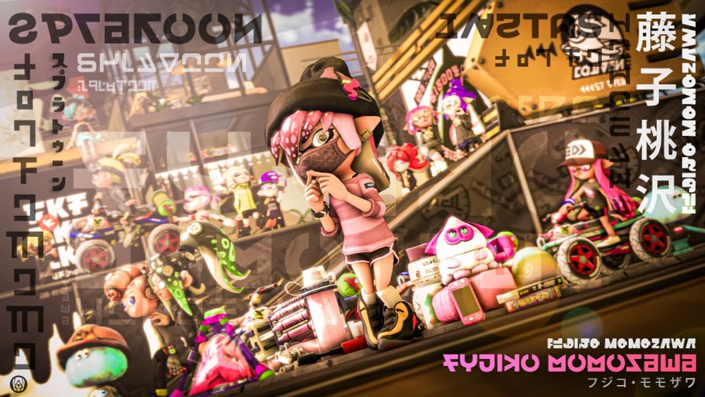 🌸 Fujiko "Pinkie" Momozawa 🌸

伏子 桃沢

Age: 19

 

Fujiko referred as Pinkie or Fushy  is the youngest (of Tomas group). Quiet, soft-spoken, and always hiding behind someone taller in group photos. Often clutches a book or plushie. Blushes when spoken to, but she’s got a sharp inner world she rarely shares.



Personality:
Extremely shy, soft-voiced, and almost always on the sidelines. Fushy struggles with eye contact and tends to fidget with her sleeves or twirl her tentacles when nervous. She prefers to listen rather than speak and often gets overwhelmed in loud, chaotic environments. But underneath her gentle demeanor is a quietly observant mind. She notices things others miss — the subtle shifts in mood, the unspoken thoughts, the stars out of place in Cosma’s notes. She’s sweet, empathetic, and despite her bashfulness, she’s very loyal once she trusts you.





Likes: Soft pastels, plush animals, herbal tea, watercolor painting, cozy corners



Dislikes: Loud noises, confrontation, being the center of attention



Secret Strength: Can calm anyone down with her voice and presence; she’s emotionally grounded when it matters most.



OC Formally @OfficialPoncy under the name Fushy or Pinkie





Raiden (I'll keep going, just stay by my side (REMAKE))



Acqua (I'll keep going, just stay by my side (REMAKE))

Created by Poncy



Splatoon Inkling Typefaces by frozenpandaman

Splatoon Round Script Typefaces by jacebeleren
Splatoon Deepsea fonts by Kirbypost-Generator

Splatoon Alterna Script Typefaces by addnin

Splatoon Square Typefaces and Sign Types by ardnin (Deciphered by Rassicas and MaidCactus)





Splatoon belongs to Nintendo