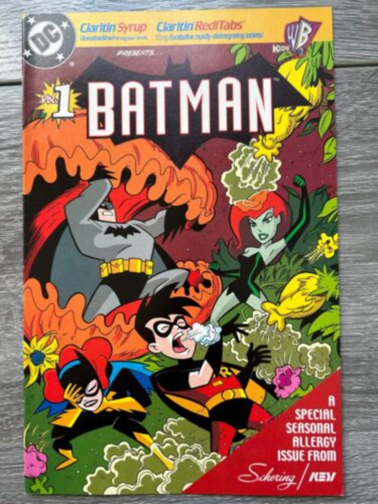 BATMAN CLARITIN PROMO COMIC (DC Comics, 1999) by Christopher Priest & Joe Staton  | eBay