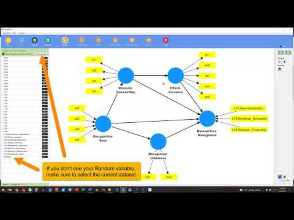 SmartPLS 4: Common Method Bias with Random Dependent Variable