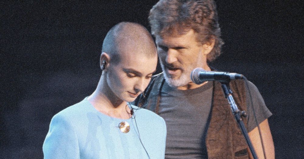 Kris Kristofferson Stood by Sinead O’Connor as the Boos Rained Down