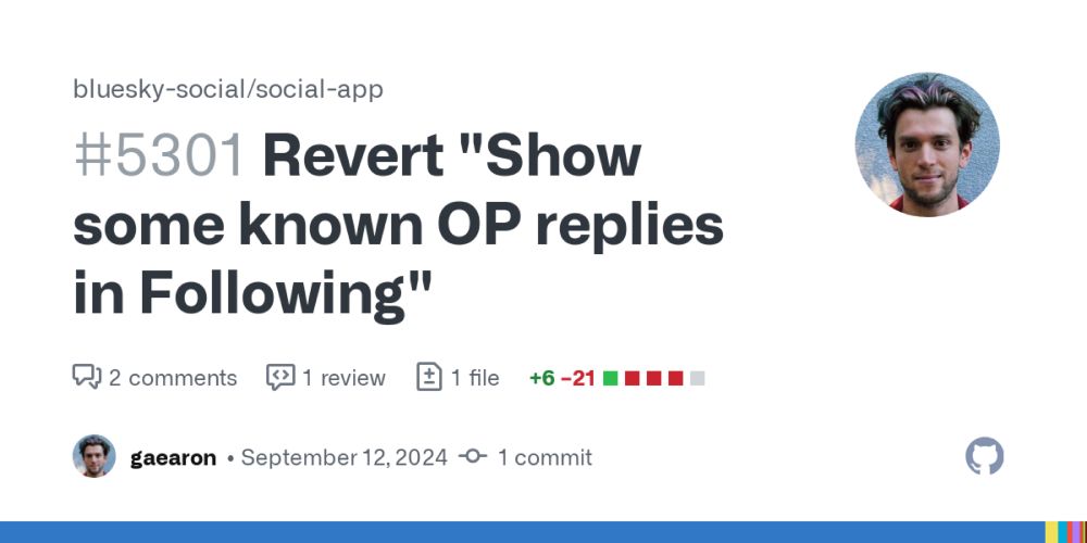 Revert "Show some known OP replies in Following" by gaearon · Pull Request #5301 · bluesky-social/social-app