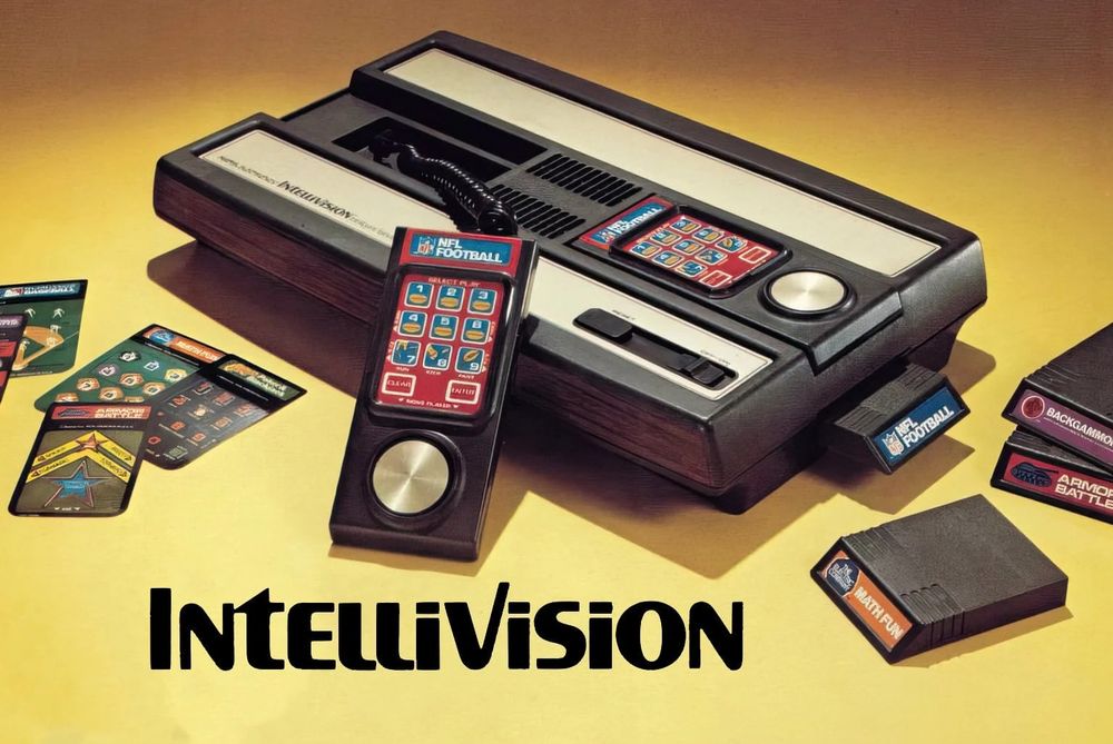 An Intellivision console, made by atari in 1979