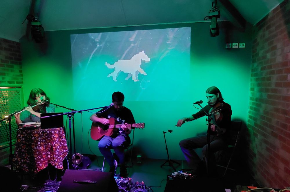 Firestations on stage at the Hen & Chicken, Bristol, 10 May 2025.
