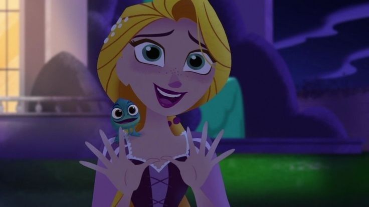 Rapunzel is excited to know as much about axe grinding as Mathonwy does.