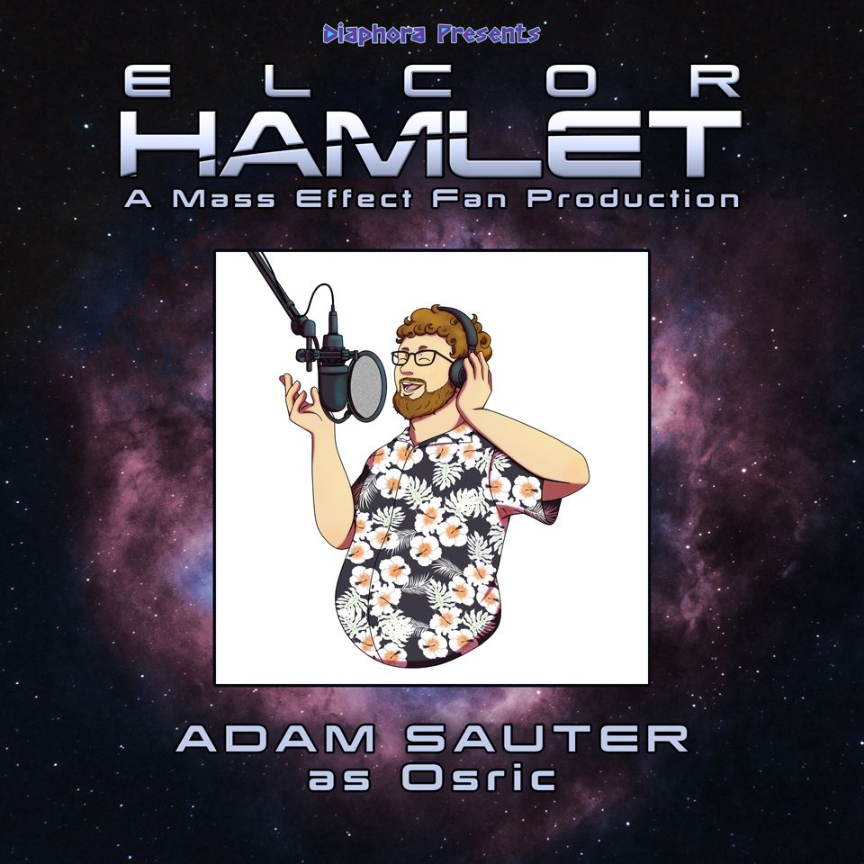 Adam Sauter provided this artwork for this presentation. Melissa digs his Hawaiian shirt, and you know what? It is a cool shirt!