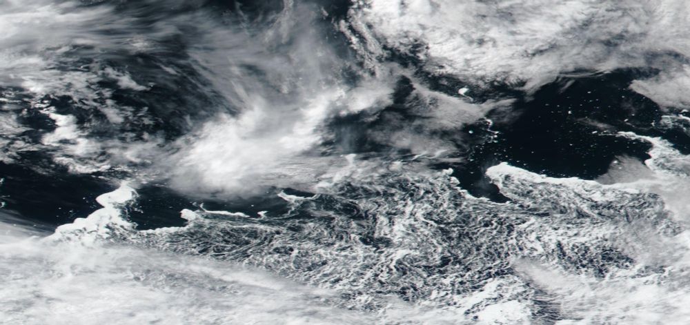 This image is for context. It was taken with the SuomiNPP earth observation satellite around the time Mike Fincke took his pictures. 