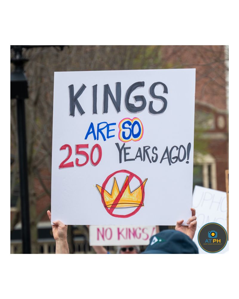 Kings are so 250 years ago #nokings