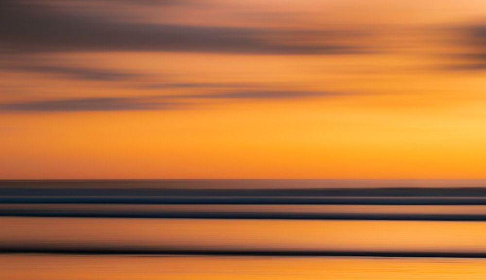 An orange sea using ICM.