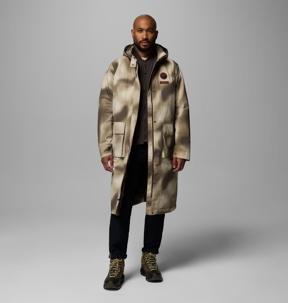 Columbia han solo trench coat