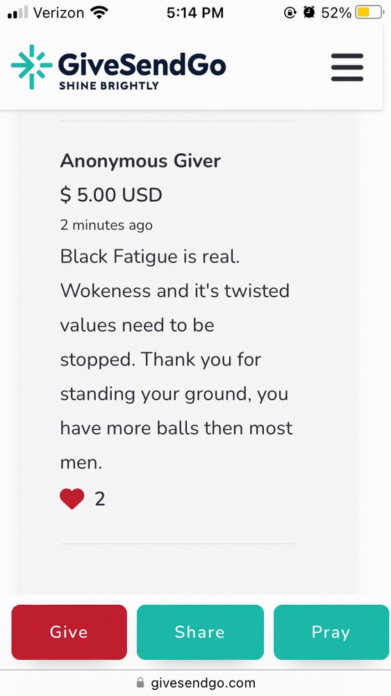  “Black fatigue is real. Wokeness and it’s twisted values need to be stopped. Thank you for standing your ground, you have more balls than most men”