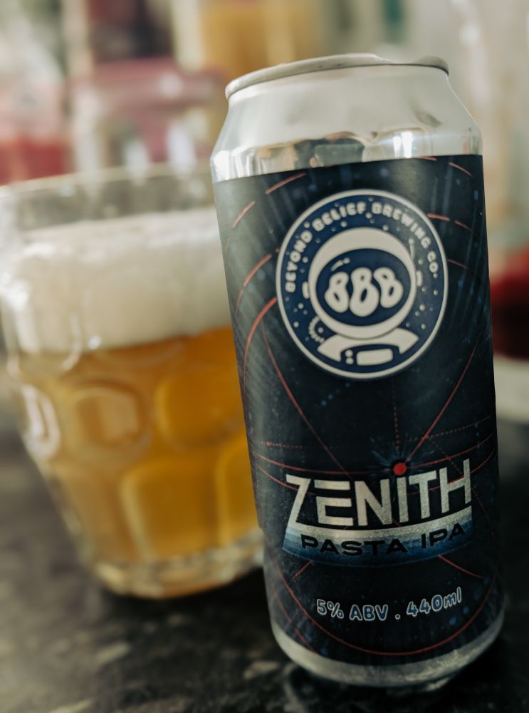 Tin of IPA from Beyond Belief Brewing Co. 