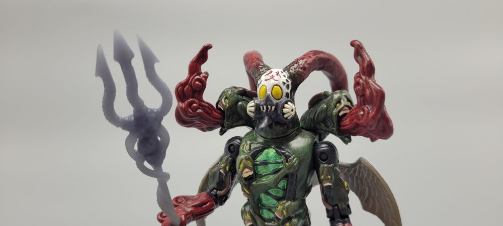 Sting-Rage with his new staff