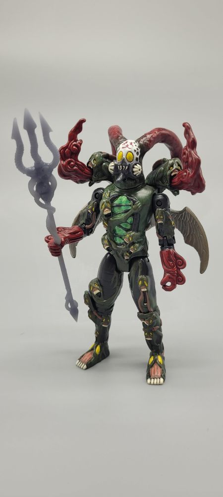 Sting-Rage with his new staff