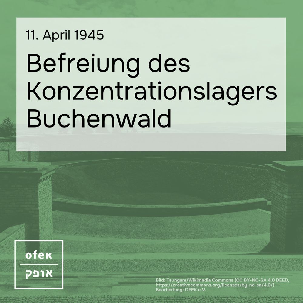 11. April 1945
Befreiung des Konzentrationslagers Buchenwald