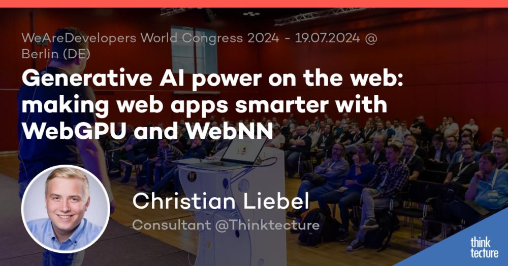 Generative AI power on the web: making web apps smarter with WebGPU and WebNN