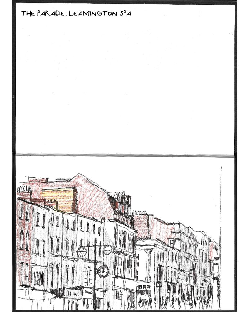 Leamington Spa drawing