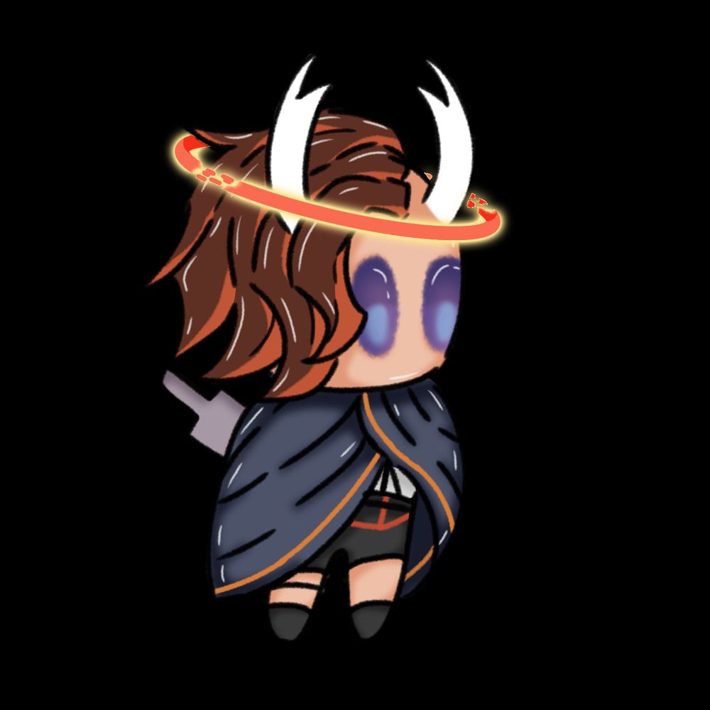 Armia as The Knight in Hollow Knight