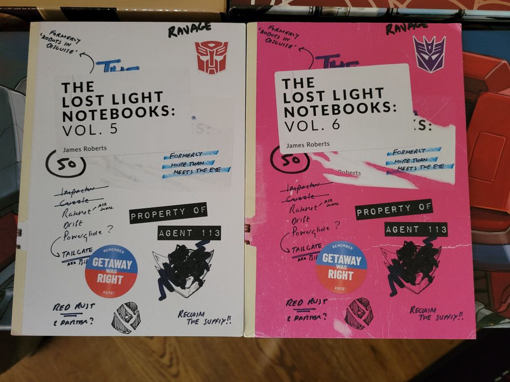 Volumes 5 & 6 of The Lost Light Notebooks. 
