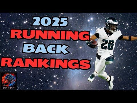2025 Redraft Running Back Rankings | Fantasy Football Tiers, Sleepers & Must-Haves