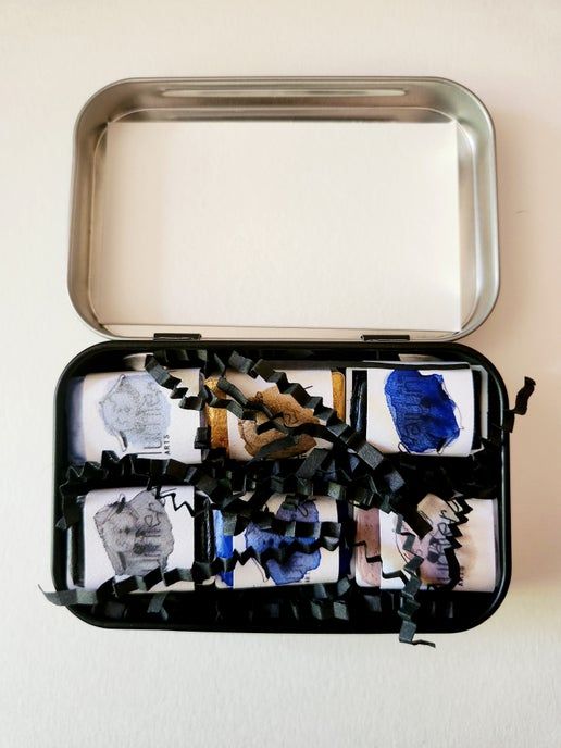 watercolor palette for aymeric (ffxiv)